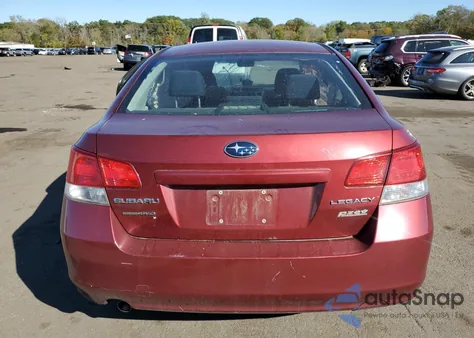 2013 Subaru Legacy 2.5I Premium из США, поврежденный, VIN 4S3BMBG66D3044964